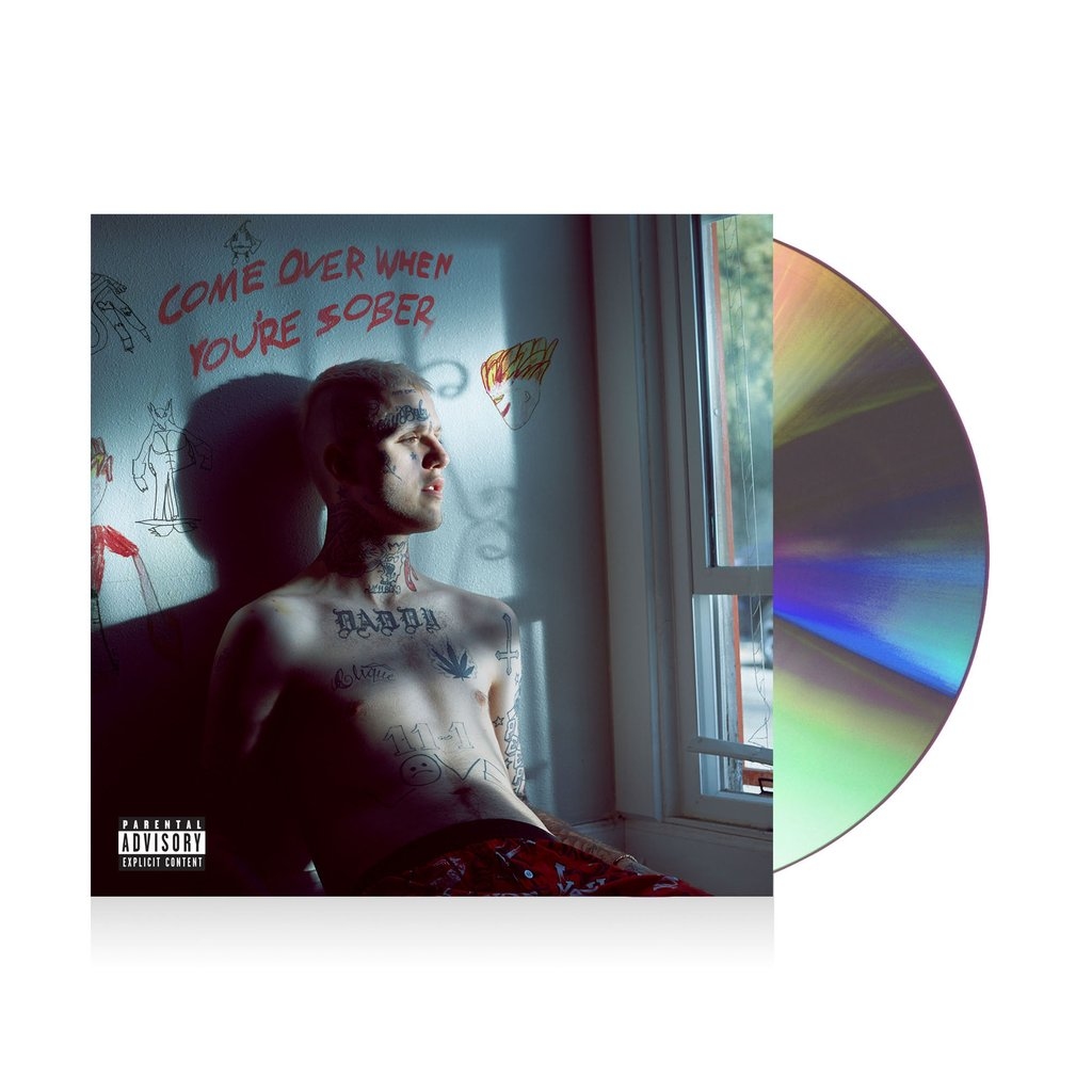 Lil Peep 美國饒舌歌手 Come Over When You're Sober, Pt. 1 & Pt. 2原裝CD專輯/限量黑膠唱片/錄音帶