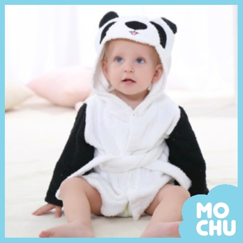 小熊貓洗香香寶寶浴袍