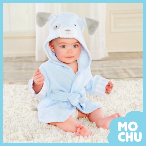 小狗狗洗香香寶寶浴袍