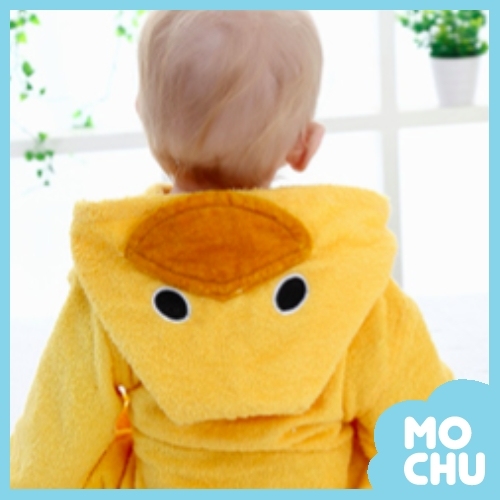 小鴨子洗香香寶寶浴袍