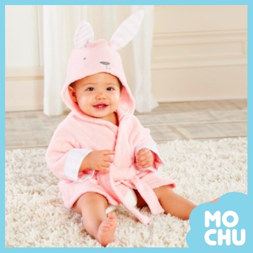 長耳兔洗香香寶寶浴袍