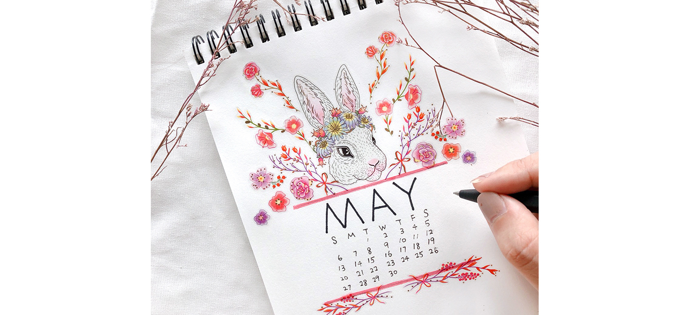 手帳,日記,tattoo,January,February,March,April,May,June,July,August,September,October,November,日曆,月份,文字,手寫,文青,卡片,禮物,交換禮物,生日,花