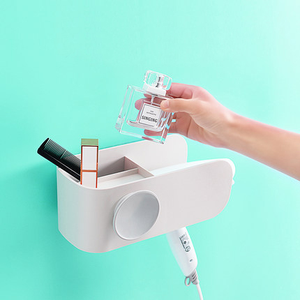 「日系簡約」無痕風筒掛架