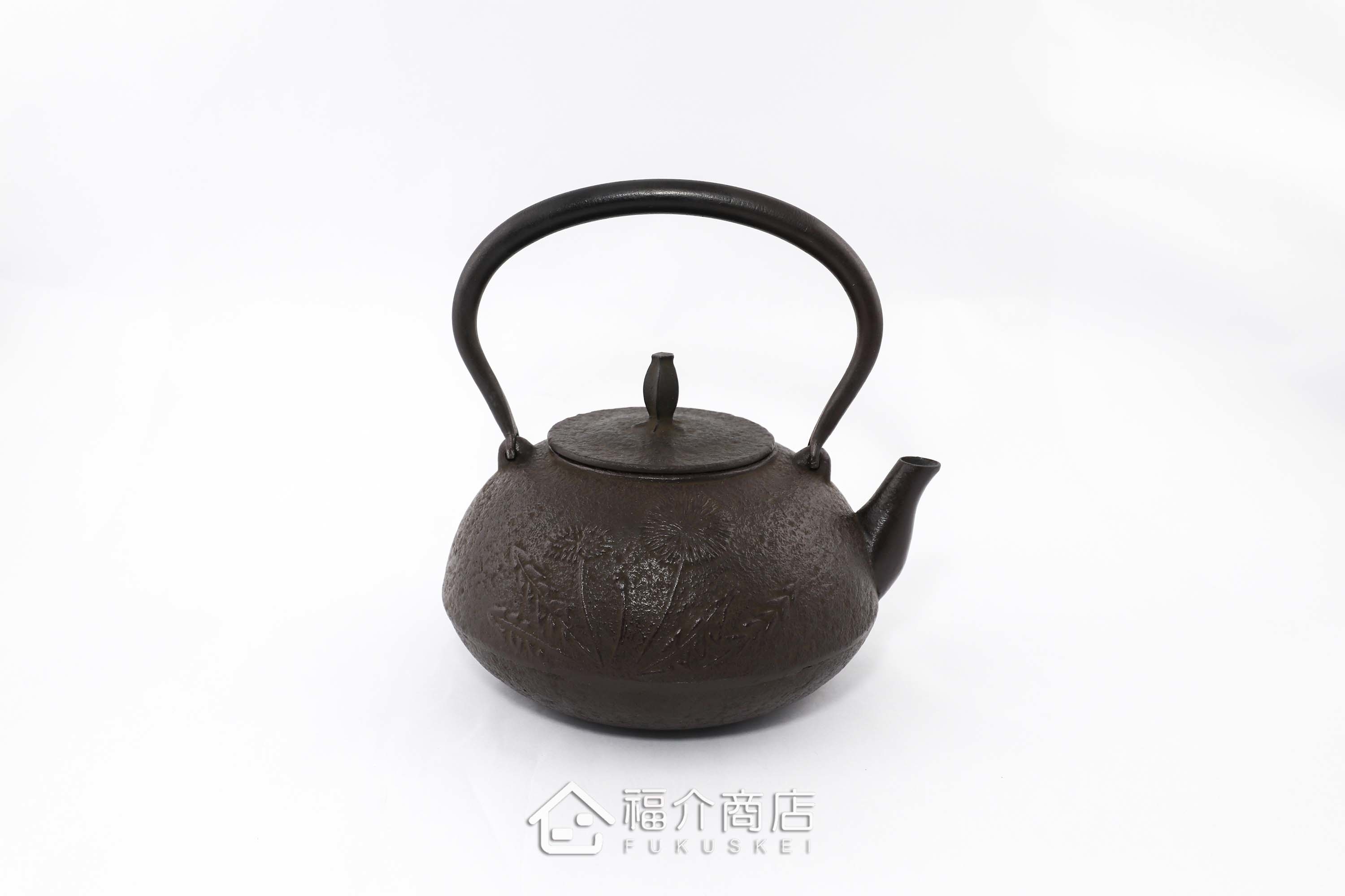 煮水泡茶用的日本製南部鐵器鑄鐵壺