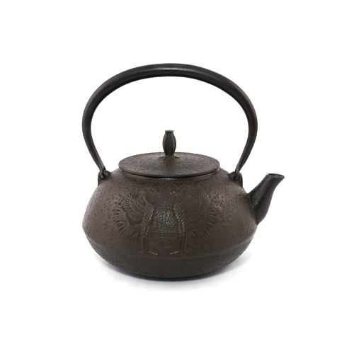 【佐藤勝久】平丸型 鳳凰 鐵壺1.2L