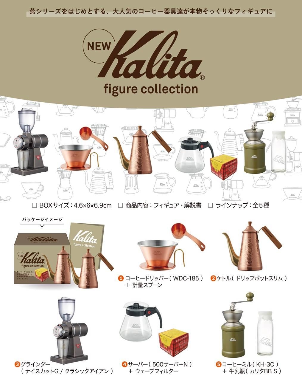 Kalita Figure Coffee Equipment Miniature Set