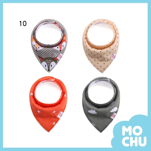 偷偷小狐狸口水巾（一組四入）