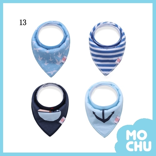 英勇小海軍口水巾（一組四入）