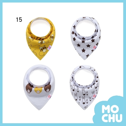 蜜糖嗡嗡口水巾（一組四入）