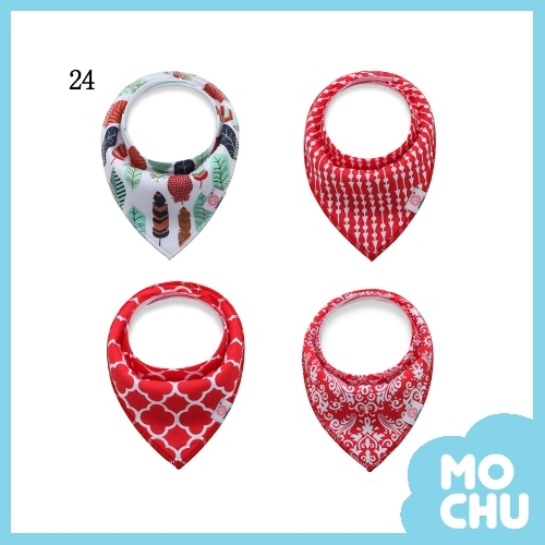 熱情小火鳥口水巾（一組四入）