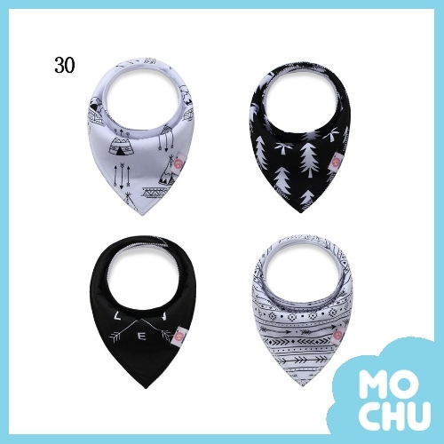 部落小勇士口水巾（一組四入）