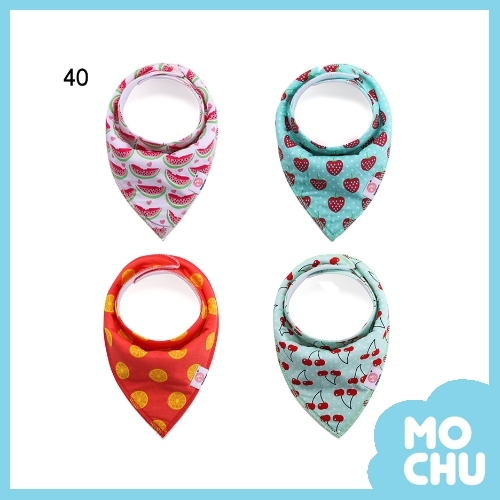 水果甜滋滋口水巾（一組四入）