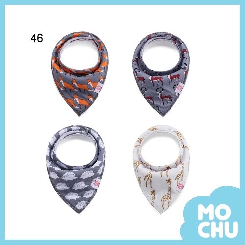 小狐狸王國口水巾（一組四入）