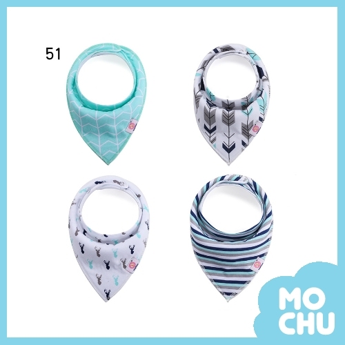 輕鬆自在口水巾（一組四入）