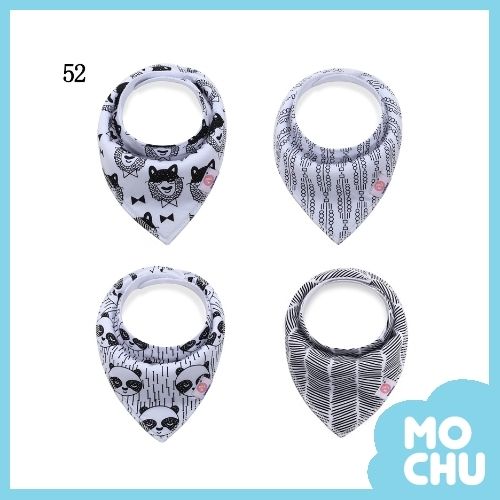 熊貓好功夫口水巾（一組四入）