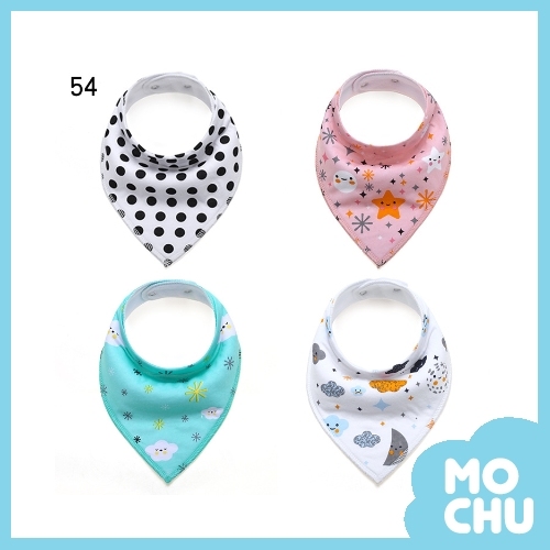 天氣乖寶寶口水巾（一組四入）