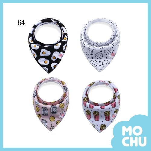 小小貪吃鬼口水巾（一組四入）