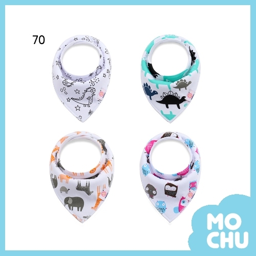 叢林小樂園口水巾（一組四入）