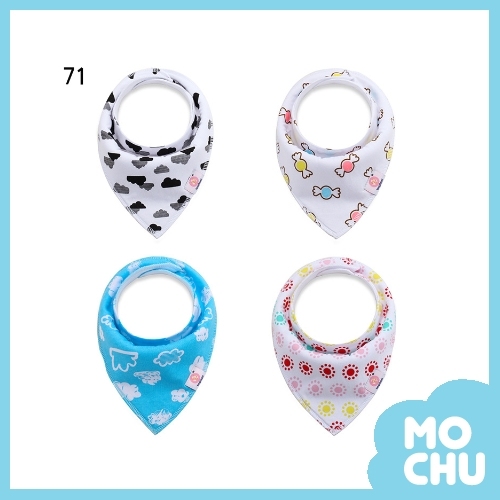 糖果甜蜜蜜口水巾（一組四入）