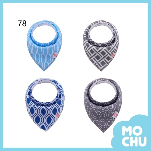 沈靜優雅口水巾（一組四入）