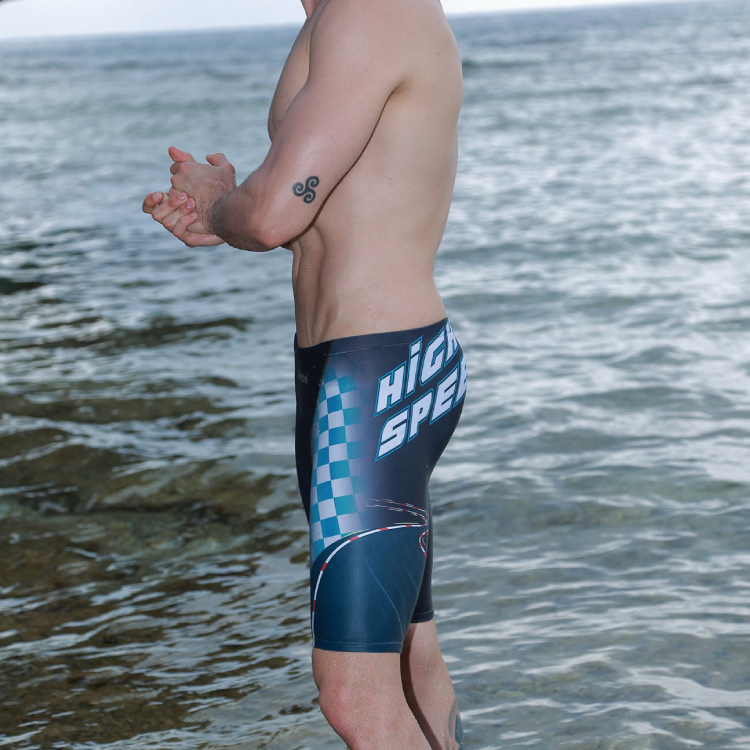 MAR-8127A 大男競賽型鯊魚褲 - 急速賽車