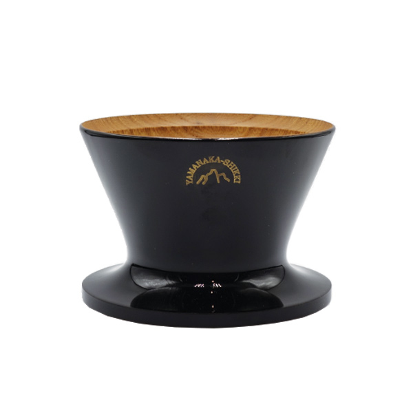 安清式木製濾杯(漆) 黑x原木