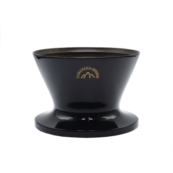安清式木製濾杯(漆) 黑x黑