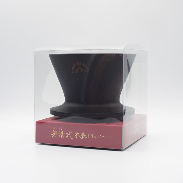 安清式木製濾杯 黑色
