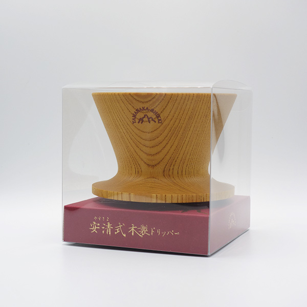 安清式木製濾杯 原木色