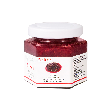 赤-覆盆子櫻桃玫瑰手工果醬