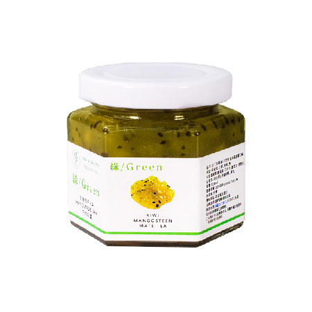 綠 - 山竹奇異果瑪黛茶手工果醬