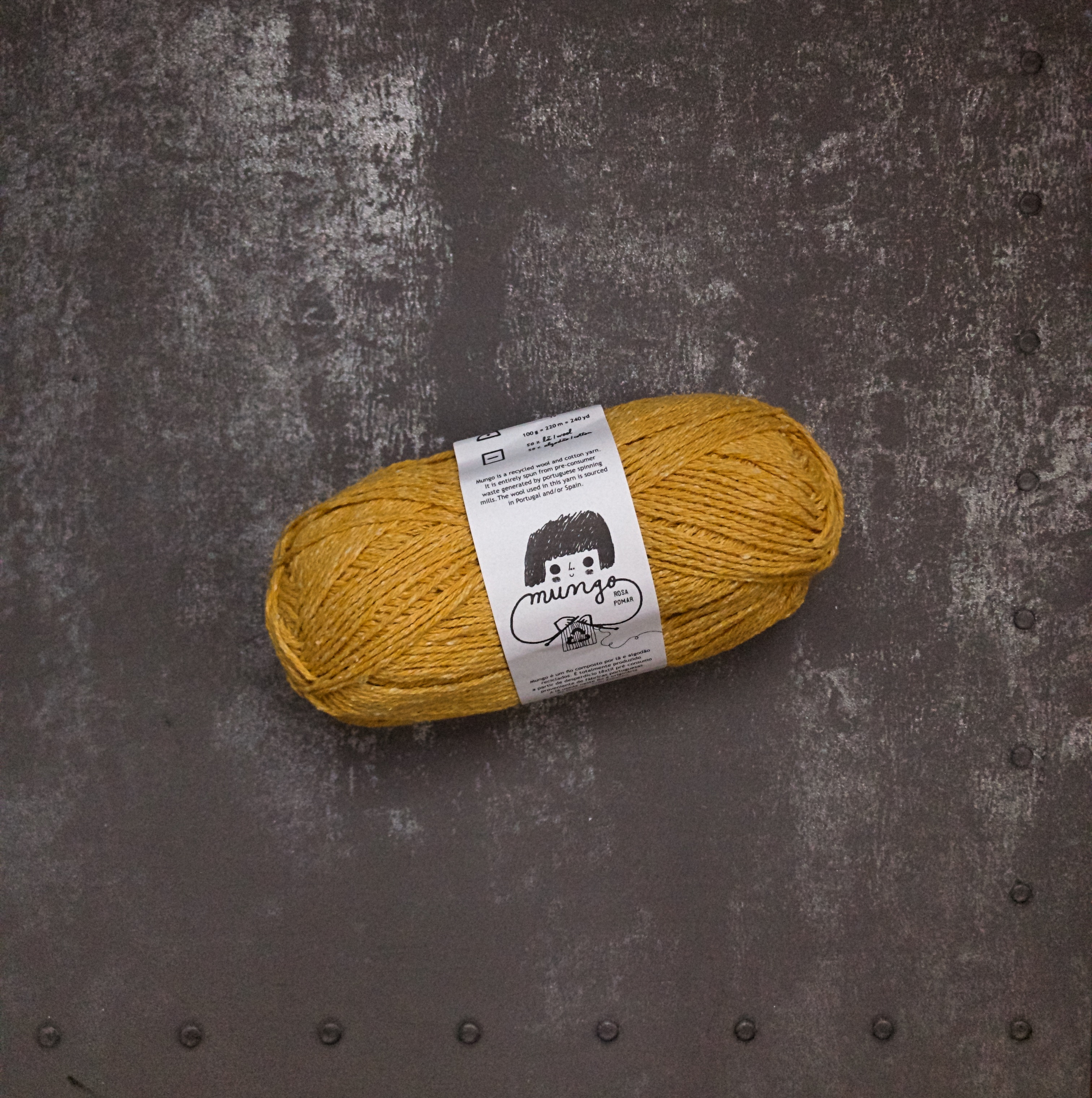 [Retrosaria ROSA POMAR] Mungo 混紡羊毛棉線