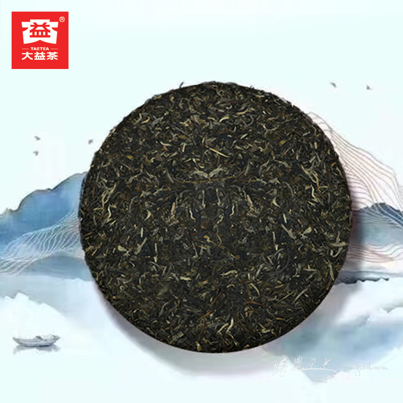 2018大益普洱生茶益品功夫1801批357克茶餅