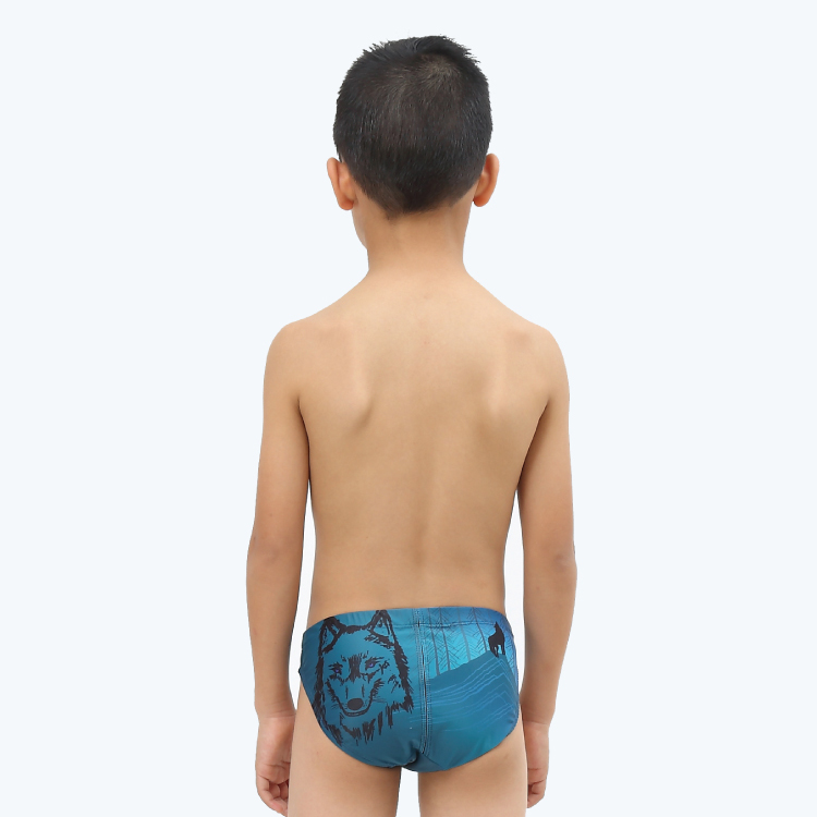MAR-8116AJ 小男競賽三角泳褲 - 野狼傳說