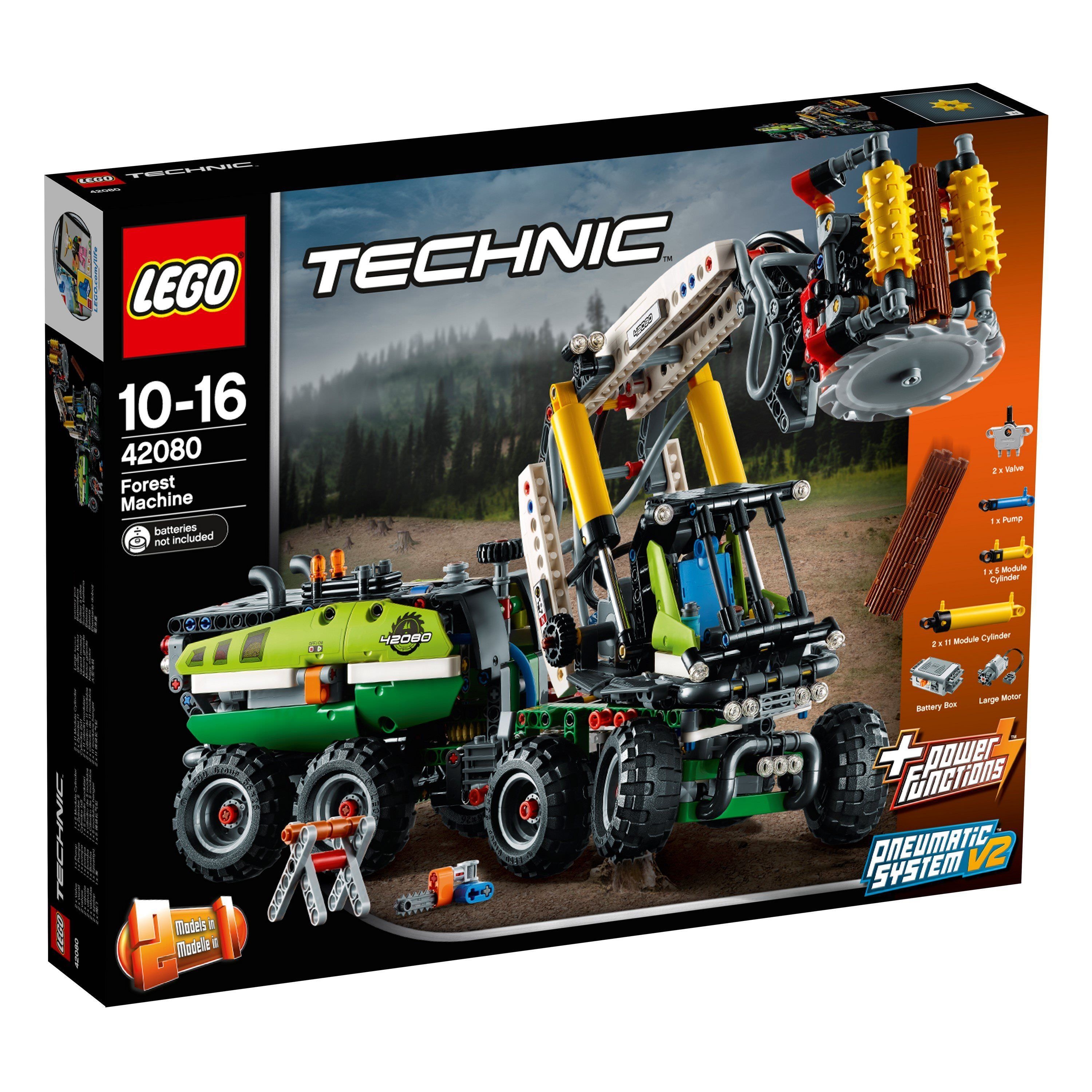 絕版罕有LEGO Technic 42080: Forest Harvester