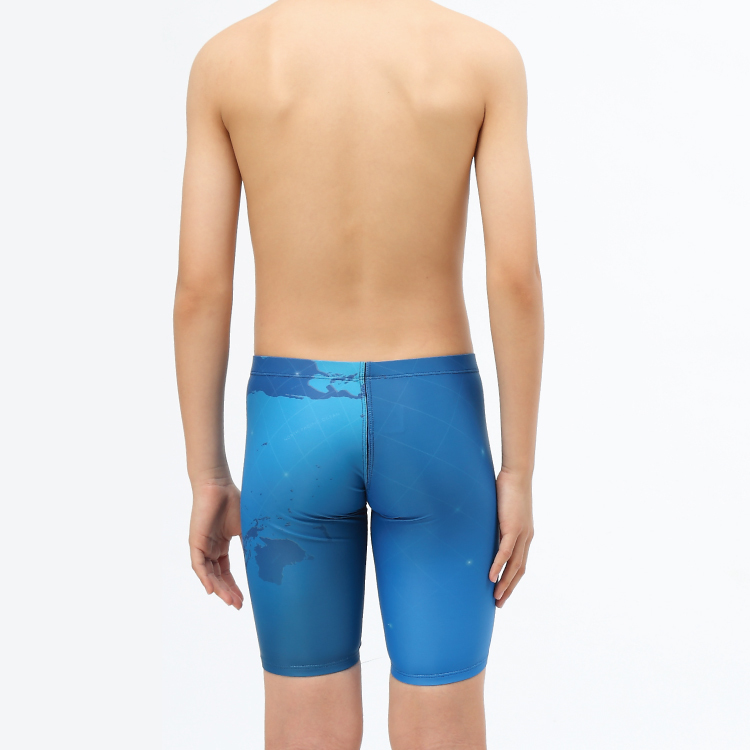 MAR-8124AJ 小男競賽馬褲 - 世界地圖