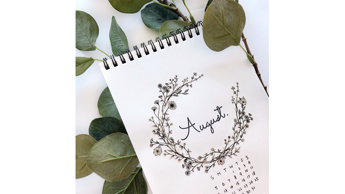 手帳,日記,tattoo,January,February,March,April,May,June,July,August,September,October,November,日曆,月份,文字,手寫,文青,卡片,禮物,交換禮物,生日,花