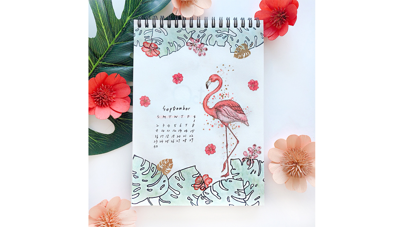 手帳,日記,tattoo,January,February,March,April,May,June,July,August,September,October,November,日曆,月份,文字,手寫,文青,卡片,禮物,交換禮物,生日,花