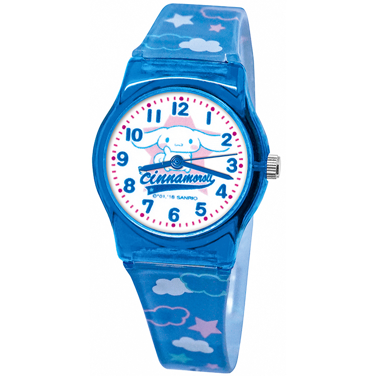 【Sanrio三麗鷗】大耳狗喜拿兒童塑膠錶 (網路限定款10)