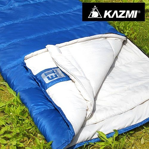KAZMI 可拼接保暖睡袋/藍色