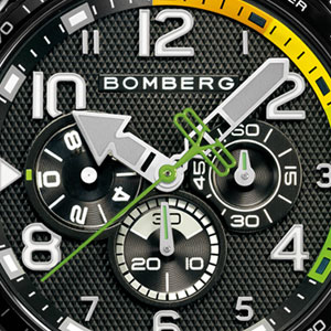 BOLT-68 系列 黑綠XL賽車計時碼錶