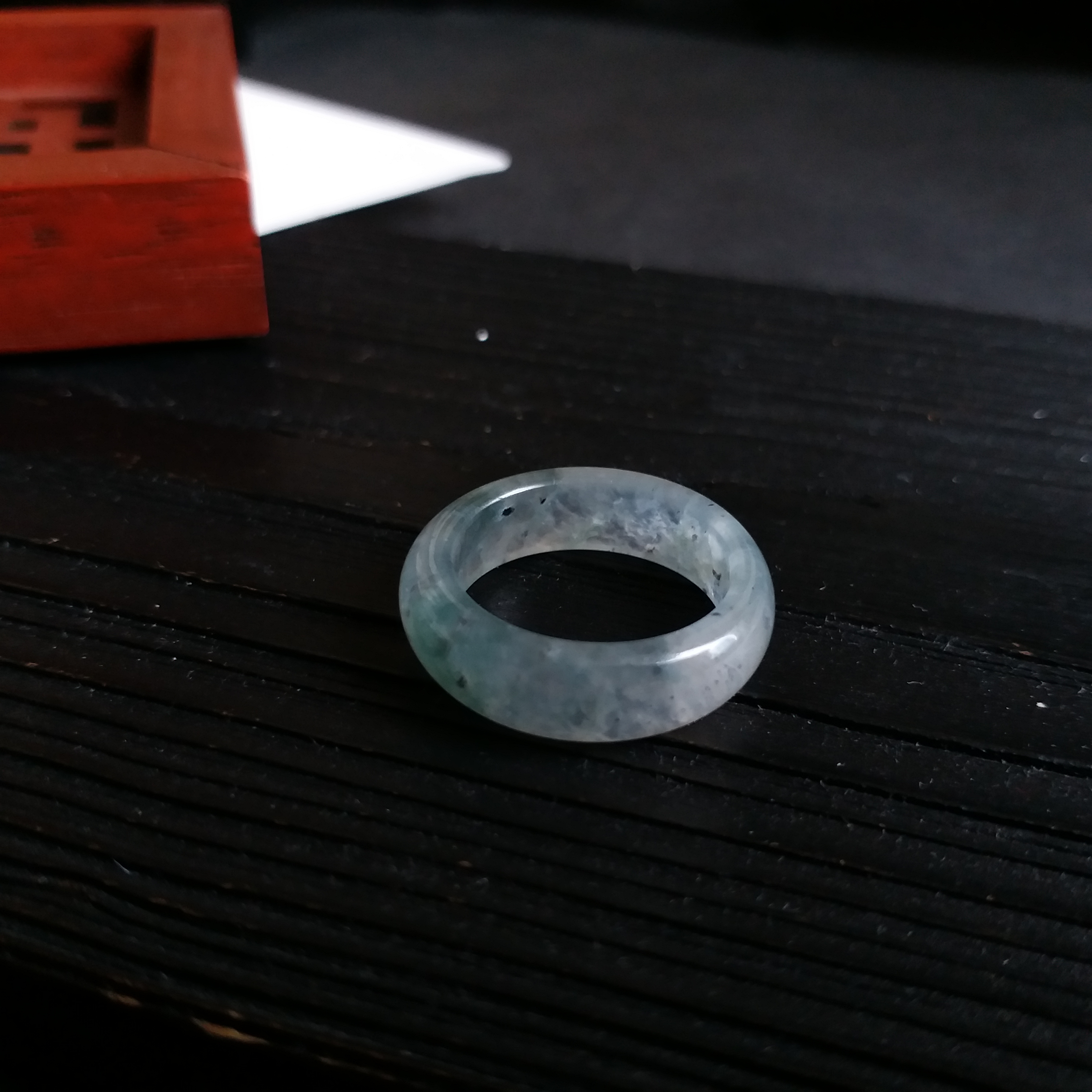 【已結緣】J1222 冰飄花戒指 16.3mm圈口