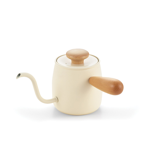 MIYACO 宮崎製作所 個人手沖壺 米白色