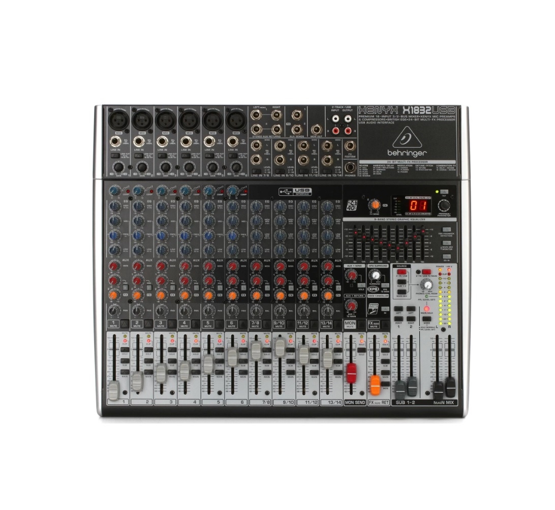 Микшерный Пульт Behringer Qx2222usb Купить