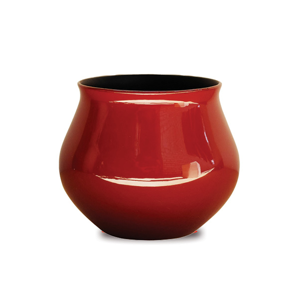 安清式木器杯(漆) 紅x黑