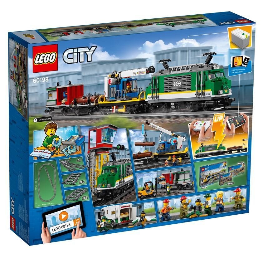 LEGO 60198 Cargo Train 載貨輸送列車 (City)