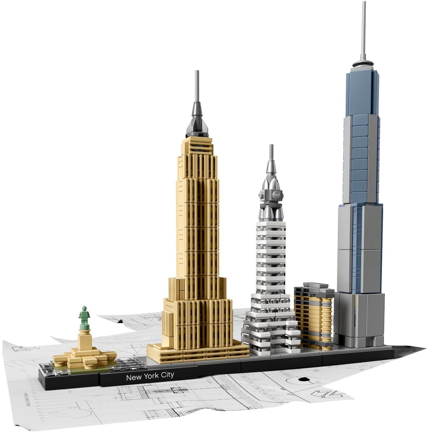 絕版罕有  LEGO Architecture 21028: New York City