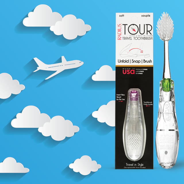 美國Radius 旅行牙刷