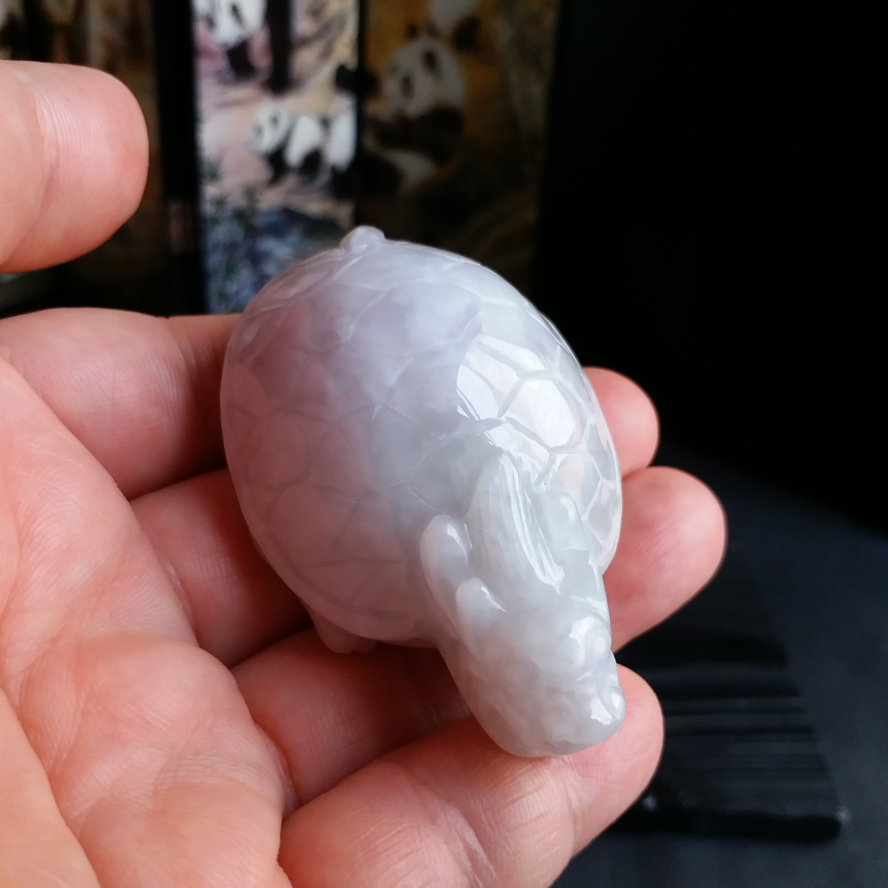 J1245 翡翠招財龍龜