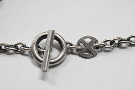 <預訂> FCC-02/LC 1.25mm豆鏈+幸運十字/T桿頸鏈